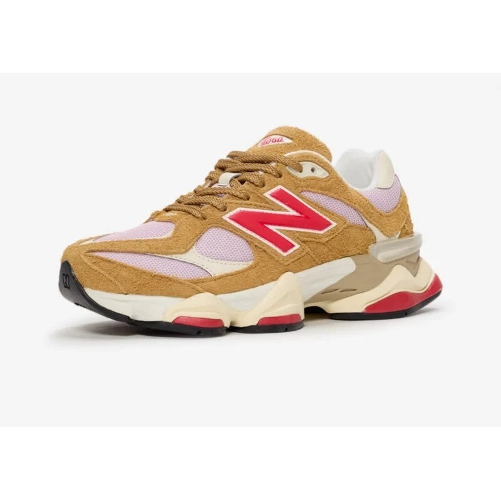 New Balance 9060 Womens Size 6 Beige Pink Running Shoes Sneakers NEW U9060GEA - Picture 2 of 9